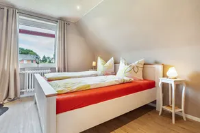 Appartamento 'Ferienwohnung Auf Dem Land' con giardino in comune e Wi-Fi - Image 4
