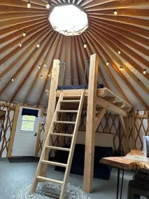 The Pleasant Glamping Yurt in Bethel, Maine - Image 2