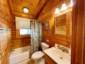 River Raves -Riverfront, Spacious Log Cabin, Dog Friendly, Hot Tub, Pool Table, Firepit, Fireplace - Image 4
