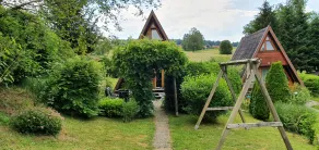 Soleggiato casa in vacanza Jägerwiesen am See, Waldkirchen in una posizione tranquilla - Image 2