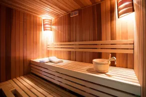 Wohnung für 6 Personen, Holzchalet, Schwimmbad, Sauna & Hammam - St-Jean-d'Arves - Image 2