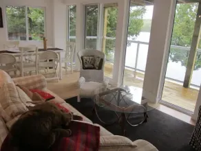 A hot tub, view and lake to die for: relax on our deck and watch the loons - Image 4
