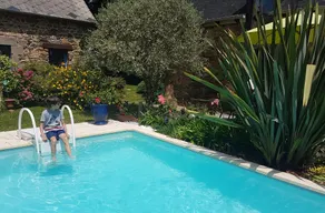 Maison idéale pour famille à 800 m de la côte piscine chauffée- jardin 600m2 - Image 2