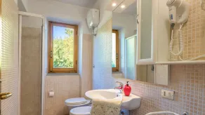 Independent holiday house surrounded by a wide fenced garden  with pool , located in the Tuscan coun - Image 2