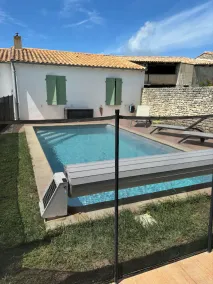 loft 70m2 pour 5 personnes avec piscine chauffée, centre village - Image 3