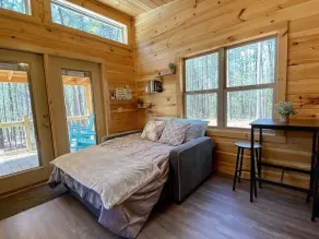 Tiny Cabin on 23 Private Lake Front Acres - Image 5