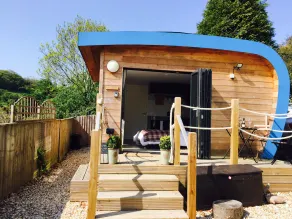 Boutique Glamping Pod in einem friedlichen abgelegenen Ort im Fischerdorf Bier - Image 5
