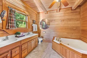 Sleeps 28, 2 Cabins, 10BR/8BA, Hot Tub, Game Room, Firepit, King Beds, Helen, GA - Image 5