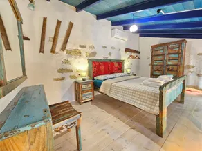fantastic studio Komos, sleeping gallery, kitchenette, bathroom, private balcony - Image 4