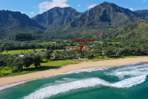 Skridt til den verdensberømte Hanalei Bay, gå til restauranter, havudsigt Lanai! - Image 4