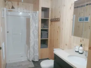 Private cottage with guest cabin, RV Hookup, and hot tub near Whitemouth Lake - Image 3