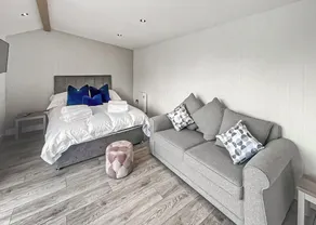 Brand new for 2021 is this stunning open plan modern hotel suite lodge. - Image 4