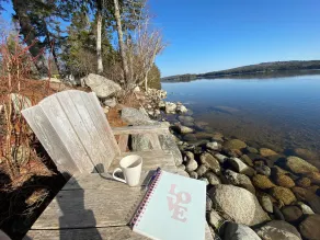 Peaceful lakeside private waterfront campsite; 45 min drive to Acadia! BYOTent - Image 5