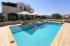 Villa Athene-modern stone villa with sea views, close to the beach, heated pool - Image 5