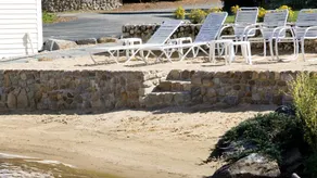 Lakefront stuga med privat strand - Image 5