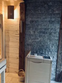 Cottage on the lake with sauna and whirlpool - Image 4