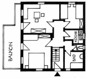 Ferienhaus , Balk. u. Terr., Küche, 2 Schlaf- und 1 Wohn-/schlafz., max 5 Personen - Image 3