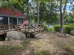 Great Moose Lake Cottage i en afsides bugt, Gradvis sandstrand, fiskeri, Solnedgange - Image 5