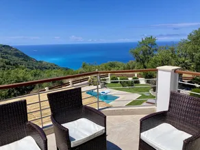 Modern spacious villa with private pool, large garden and sea view/sunset - Image 4