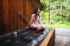 A Retreat -Romantic,Private Hot Tub,Riverside,Forest, Private,Quiet, not a hotel - Image 4