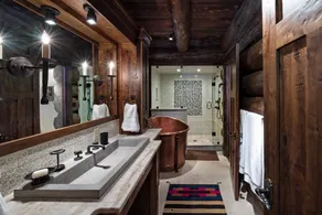 Fabulous Log Home, Total Luxury, Biograf, Solaris Village Parkering, Amazing Views! - Image 2