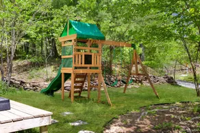 Hot Tub, Huge Deck, Fire Pit, WiFi at Chalet Cabin - Image 2