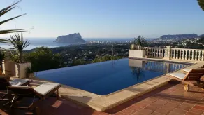 SUPER LUXE, VUES INCROYABLES À 180º DE LA MER, PISCINE INFINITE CLIMATISÉE 12 PAX - Image 5
