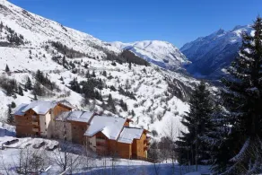 3rd floor, view mountain, balcony, parking, tv, ski locker, 27m², Auris en Oisans - Image 4