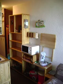 Pied des pistes de ski, 2ème étage, balcon, télévision, casier à ski, 19m², Samoëns - Image 4