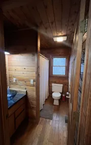 Log cabin: Awesome mountain views: Hot Tub, Game Room, Dog Friendly, Fenced Yard - Image 2
