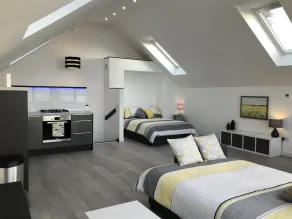 The Wee Glasshouse is a modern studio apartment situated on the Fife coastline. - Image 4