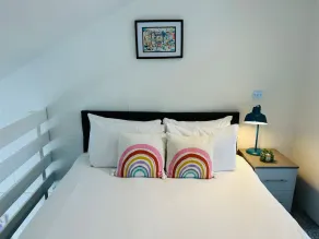 On the Water 3 Waterside Studio Mezzanine Bedroom Terrace Overlooking the Harbour - Image 3