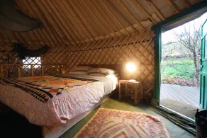 Hapus Yurt, Luxury Yurts & Barn Kitchen - Sleeps 9 - Image 5