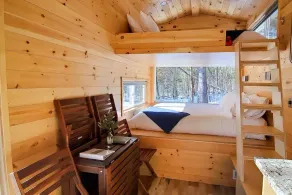 Trailside Stays - Tiny House in the Woods-Escape to Nature. Cardinal - Image 4