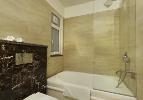 HYDEWEST INDIA Luxury Orchid Gold King Studio with Kitchenette - Image 3