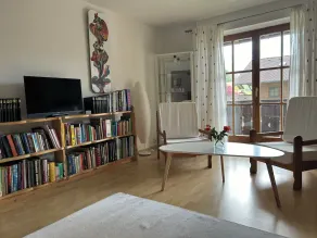 Vacation apartment for 2 - 5 persons, approx. 85 m², living/sleeping room, 2 bedrooms, kitchenette, 2 bathrooms, 2 balconies, terrace - Image 2