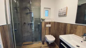 Appartamento 'Ferienhaus Lütt Hus An D'see' con terrazza privata, giardino privato e Wi-Fi - Image 4