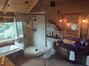 Luxury Outdoor LR & BBQ, Mtn Top retreat- MOOSEMAC - 7 person hot tub & more!! - Image 3