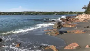 The real deal! Oceanfront home with private beach and expansive island view. - Image 3