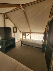 Three Lakeside Canvas Cottages group  campsite at  Parakeet Cove  - Image 3