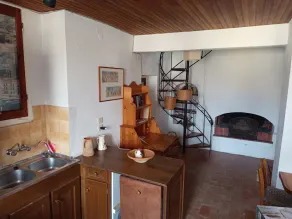 Pretty village house with very nice view over Symi harbour from large terraces. - Image 2