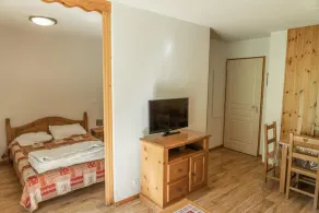 50m from ski slopes, floor -4, view ski slopes, swimming pool, sauna, terrace, tv, ski locker, 36m² - Image 4