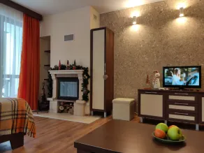 Familienstudio mit eigenem Hof und Kamin in der Nähe des Skigebiets Pamporovo - Image 4
