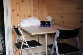 Hummingbird Hike-In Sleeping Pod at Sally's Brook Wilderness Cabins - Image 3