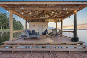 Toledo Bend Lakehouse - Mid Lake Waterfront Hem On Main Lake | Fantastiska solnedgångar! - Image 5