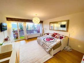 Cosy, quiet studio with terrace overlooking the Alps - Image 5