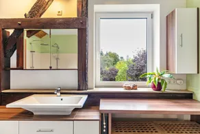 Appartamento 'Wohnung Am Stadtrand Im Grünen' con terrazza privata, giardino privato e Wi-Fi - Image 4