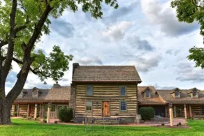 Bed & Breakfast in a 1795 Log Cabin on working farm, Eliza Trent Swoope Suite  - Image 2