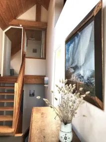 Maison d'architecte avec grand jardin, plage à vélo ou à pied par les sentiers. - Image 2