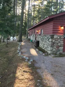 Kurzurlaub Private Hütte am See Inhalt in der Nähe von St. Germain WI - Image 5